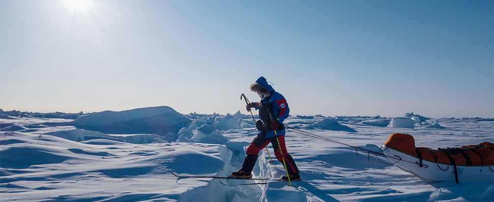 Marc Cornelissen North Pole crossing